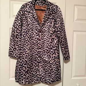 Leopard Print Women's Lightweight Coat